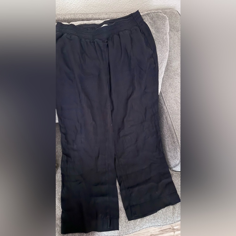 Briggs New York Women's Black Wide Leg Pants